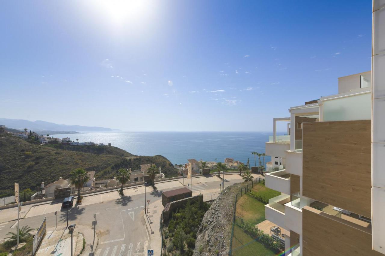 Apartamento De Lujo Vista Mar En Torrox Costa Exterior foto